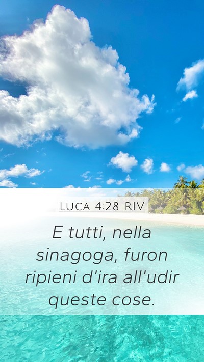 Luca 4:28 RIV Bible Verse Image