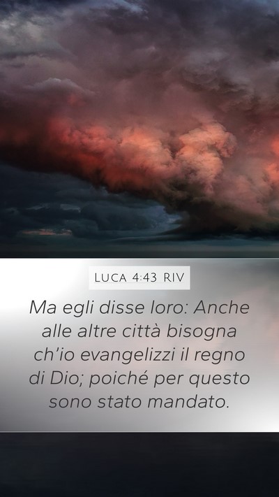 Luca 4:43 RIV Bible Verse Image