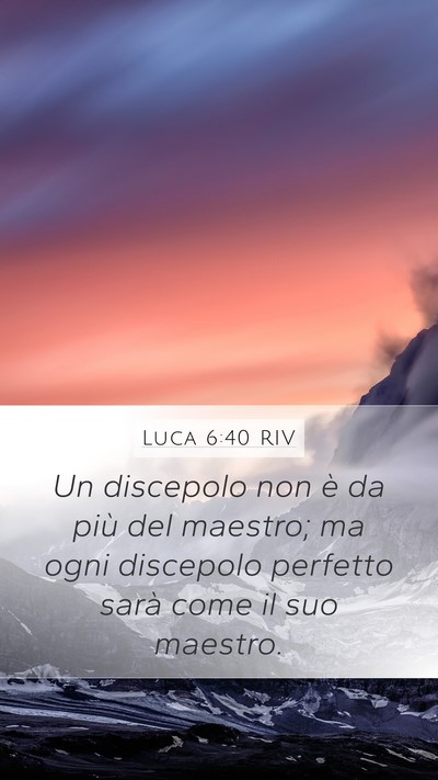 Luca 6:40 RIV Bible Verse Image