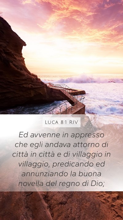 Luca 8:1 RIV Bible Verse Image