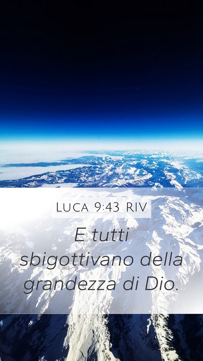 Luca 9:43 RIV Bible Verse Image