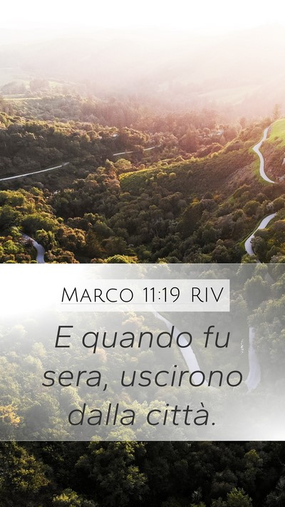 Marco 11:19 RIV Bible Verse Image