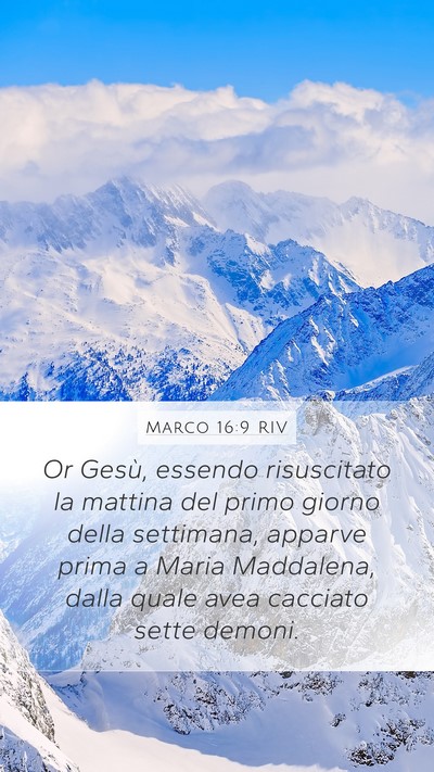 Marco 16:9 RIV Bible Verse Image