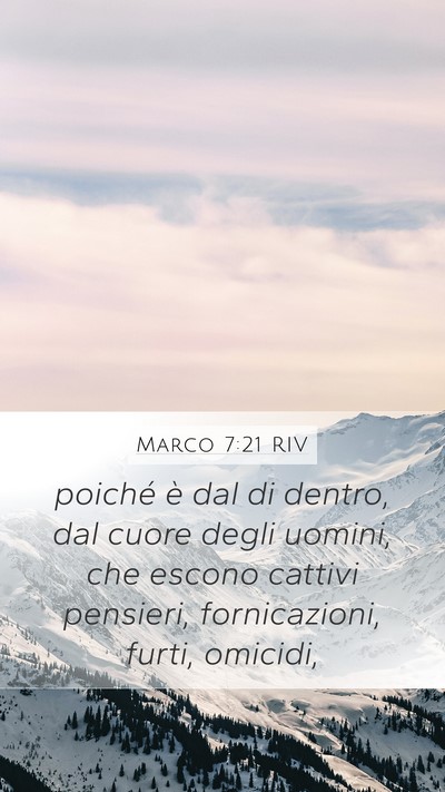 Marco 7:21 RIV Bible Verse Image