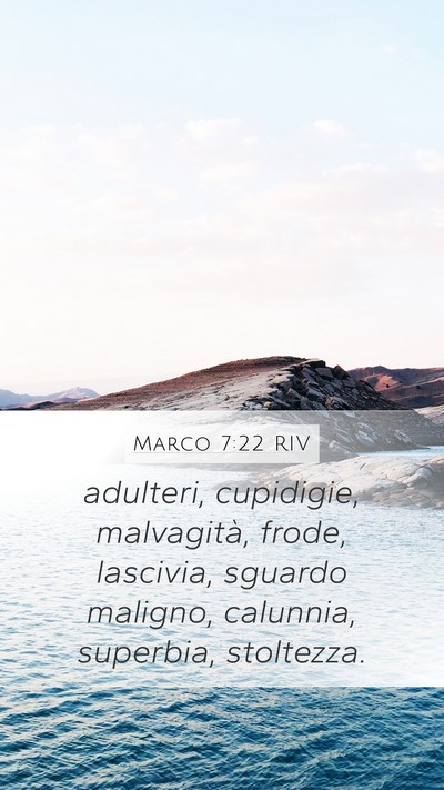 Marco 7:22 RIV Bible Verse Image