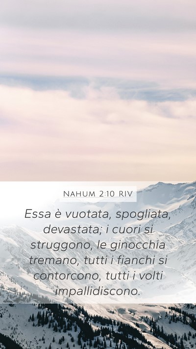 Nahum 2:10 RIV Bible Verse Image