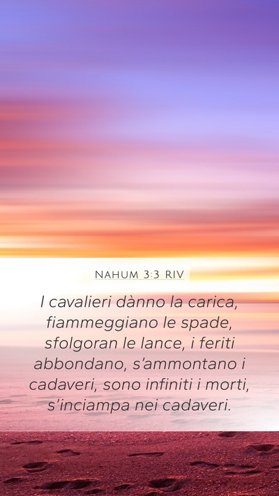 Nahum 3:3 RIV Bible Verse Image