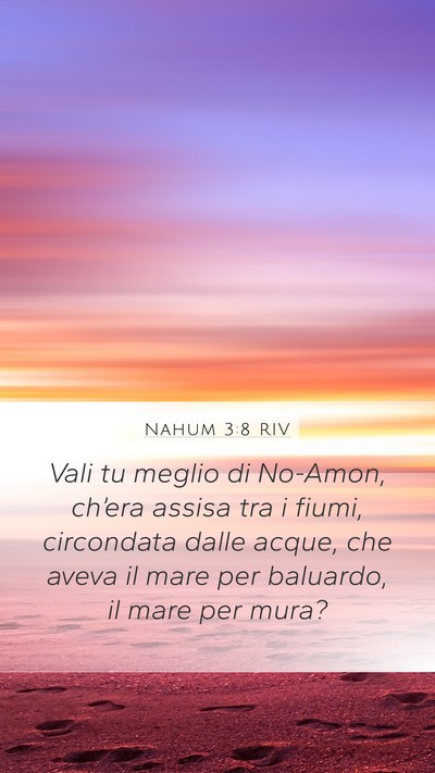 Nahum 3:8 RIV Bible Verse Image