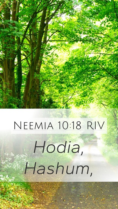 Neemia 10:18 RIV Bible Verse Image