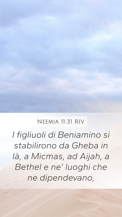 Neemia 11:31 RIV Bible Verse Image