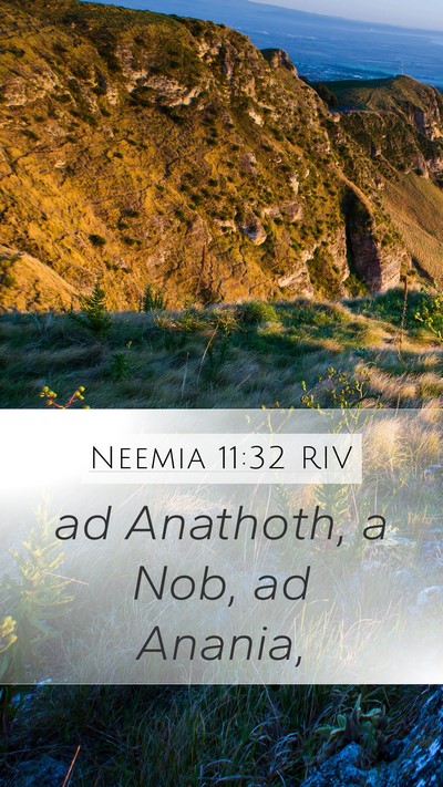 Neemia 11:32 RIV Bible Verse Image