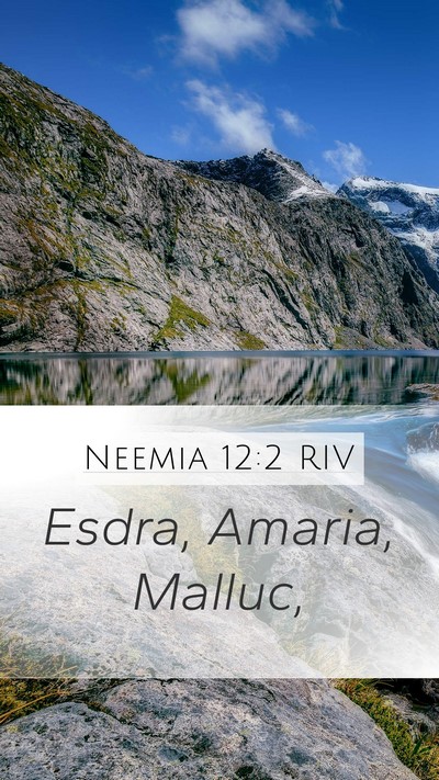 Neemia 12:2 RIV Bible Verse Image