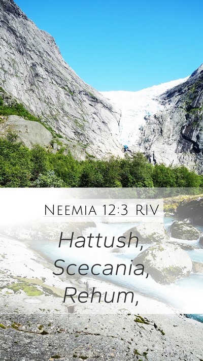 Neemia 12:3 RIV Bible Verse Image