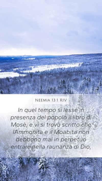 Neemia 13:1 RIV Bible Verse Image