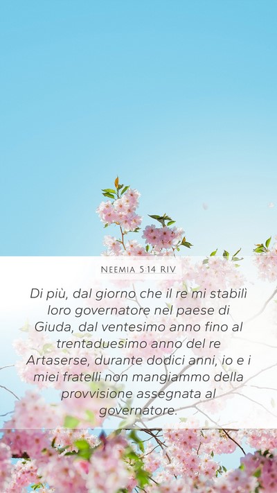 Neemia 5:14 RIV Bible Verse Image