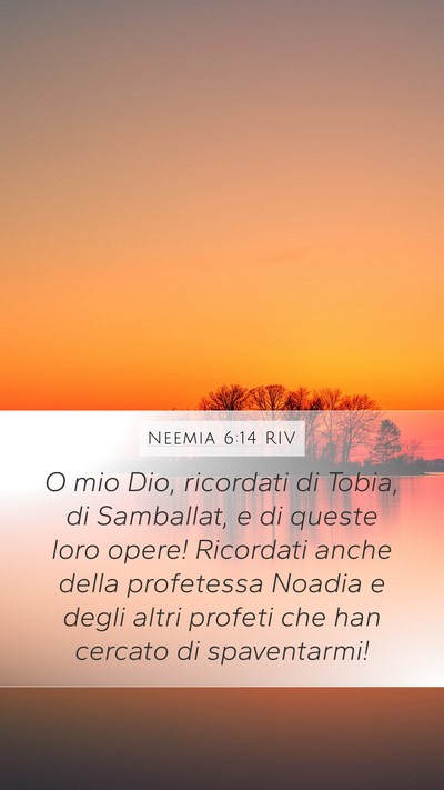 Neemia 6:14 RIV Bible Verse Image