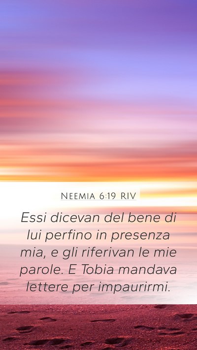 Neemia 6:19 RIV Bible Verse Image