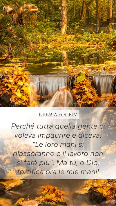 Neemia 6:9 RIV Bible Verse Image