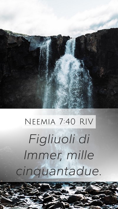 Neemia 7:40 RIV Bible Verse Image