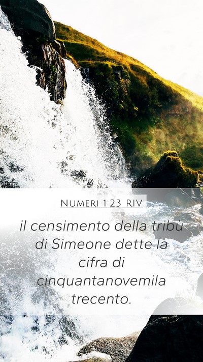 Numeri 1:23 RIV Bible Verse Image