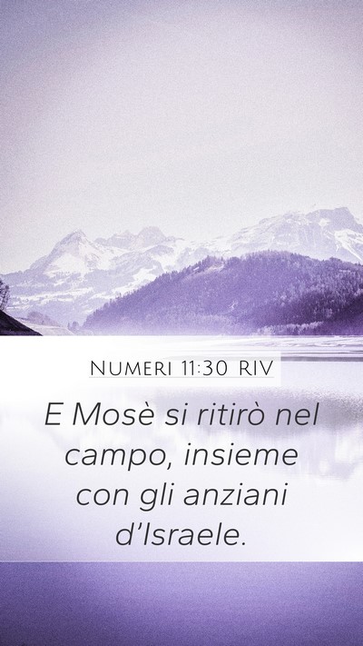 Numeri 11:30 RIV Bible Verse Image