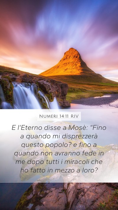 Numeri 14:11 RIV Bible Verse Image