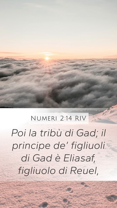 Numeri 2:14 RIV Bible Verse Image