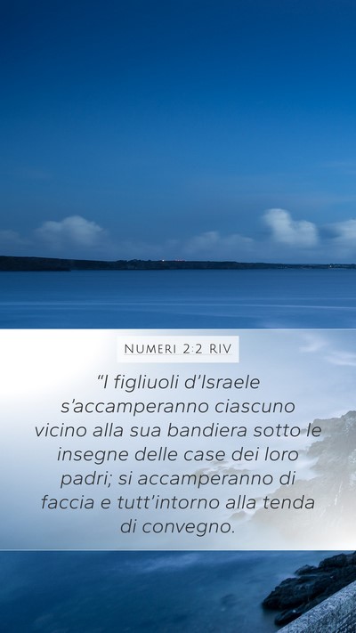 Numeri 2:2 RIV Bible Verse Image
