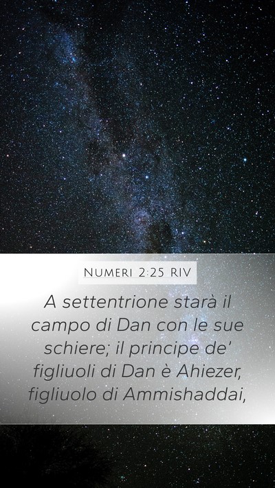 Numeri 2:25 RIV Bible Verse Image
