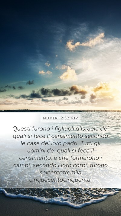 Numeri 2:32 RIV Bible Verse Image