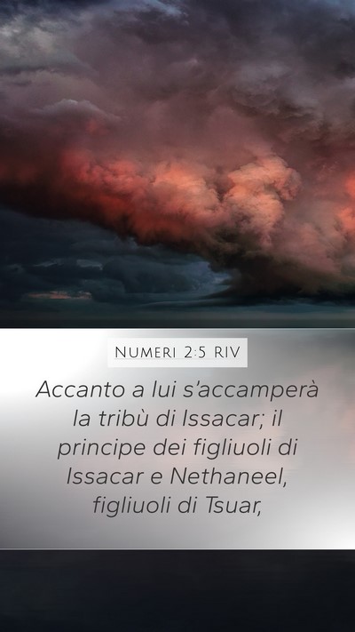 Numeri 2:5 RIV Bible Verse Image