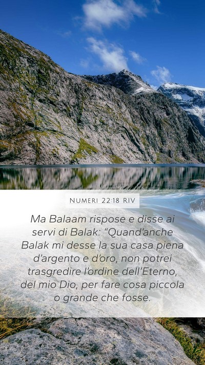 Numeri 22:18 RIV Bible Verse Image