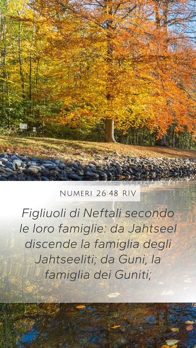 Numeri 26:48 RIV Bible Verse Image