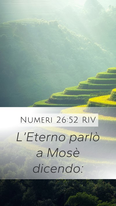 Numeri 26:52 RIV Bible Verse Image