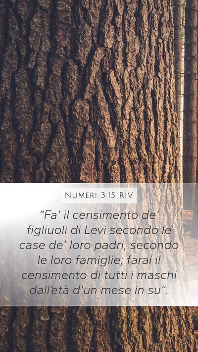 Numeri 3:15 RIV Bible Verse Image