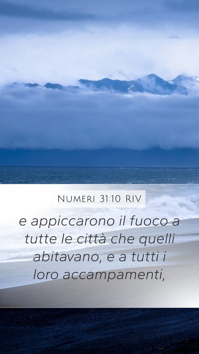 Numeri 31:10 RIV Bible Verse Image