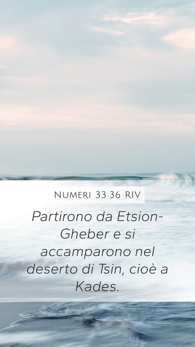 Numeri 33:36 RIV Bible Verse Image