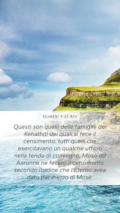 Numeri 4:37 RIV Bible Verse Image
