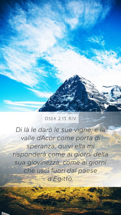 Osea 2:15 RIV Bible Verse Image