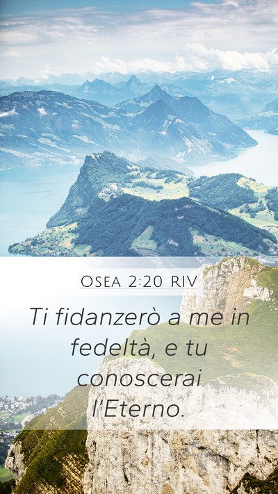 Osea 2:20 RIV Bible Verse Image