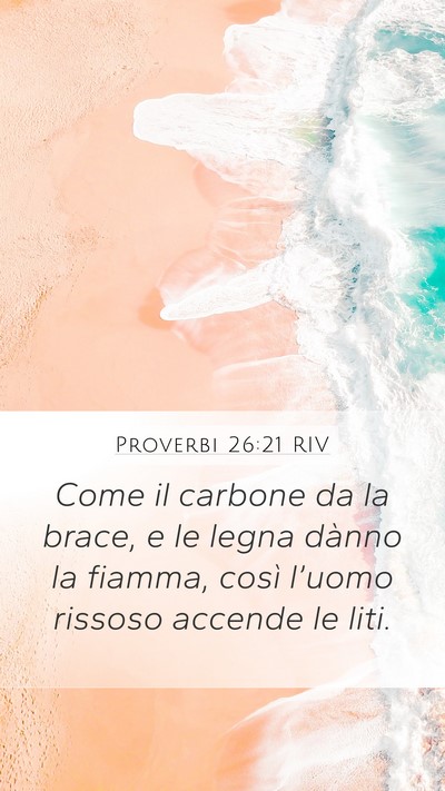 Proverbi 26:21 RIV Bible Verse Image