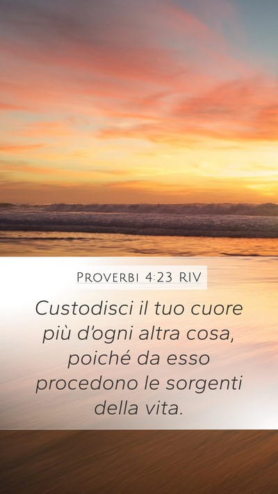 Proverbi 4:23 RIV Bible Verse Image