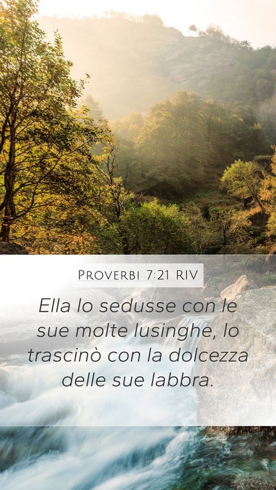 Proverbi 7:21 RIV Bible Verse Image