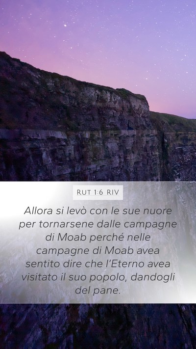 Rut 1:6 RIV Bible Verse Image