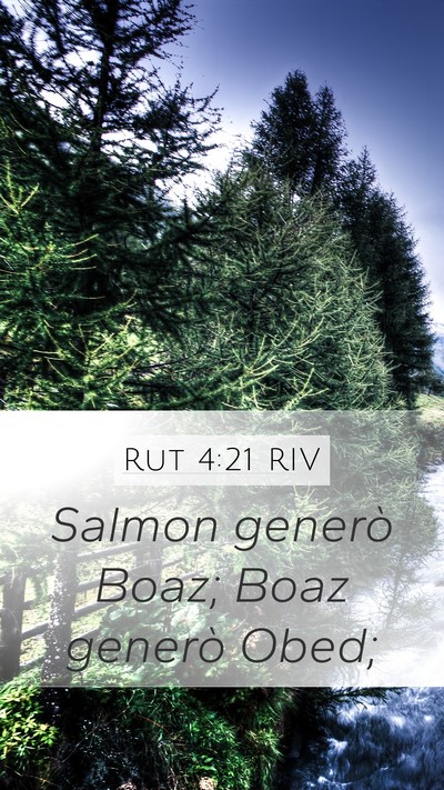 Rut 4:21 RIV Bible Verse Image