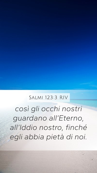 Salmi 123:3 RIV Bible Verse Image