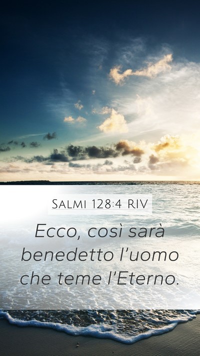 Salmi 128:4 RIV Bible Verse Image