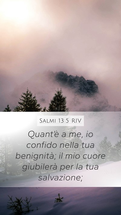 Salmi 13:5 RIV Bible Verse Image