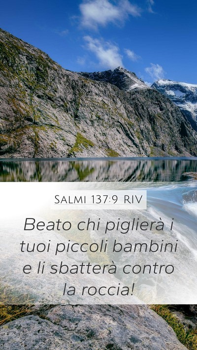 Salmi 137:9 RIV Bible Verse Image