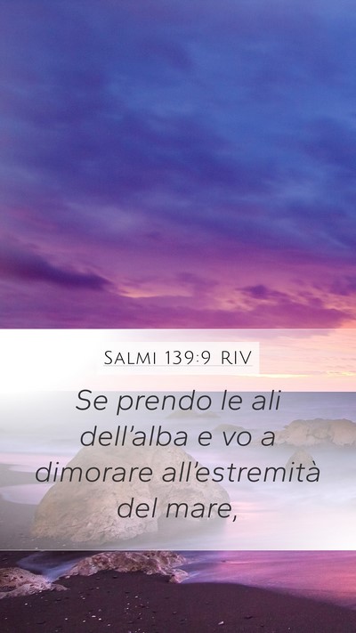 Salmi 139:9 RIV Bible Verse Image